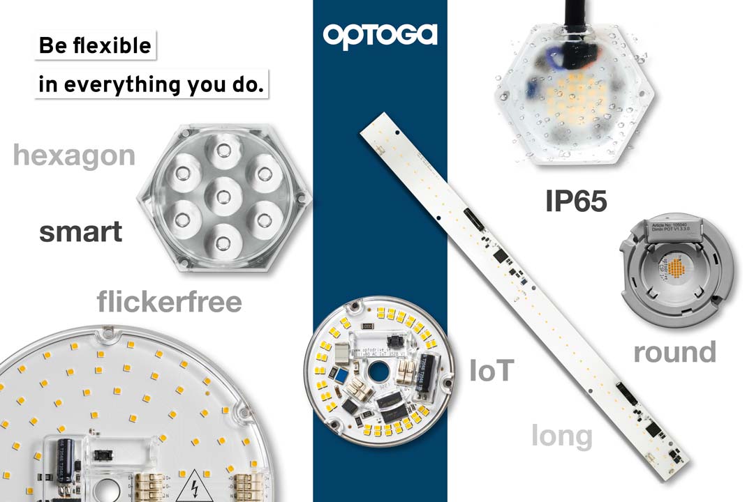 Verschiedene Lösungen für intelligente LED-Module | Optoga